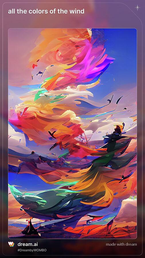 All the Colors of the Wind 5 Digital Art by Denise F Fulmer