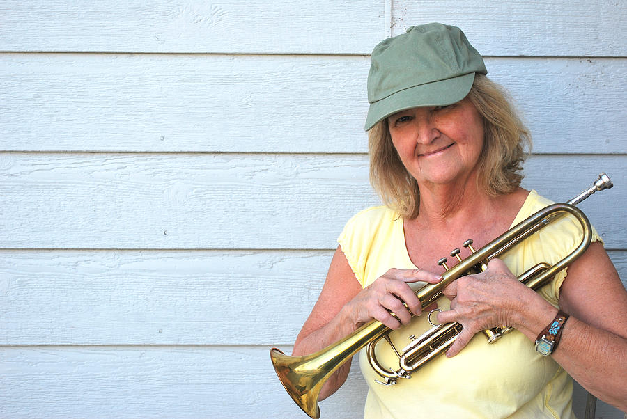 Female Trumpet Player Photograph By Oscar Williams Fine Art America