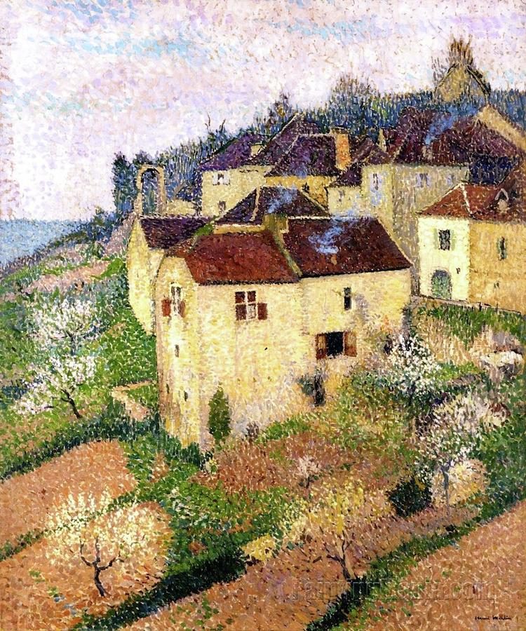 Henri Martin Painting by Artful Home Gallery - Fine Art America