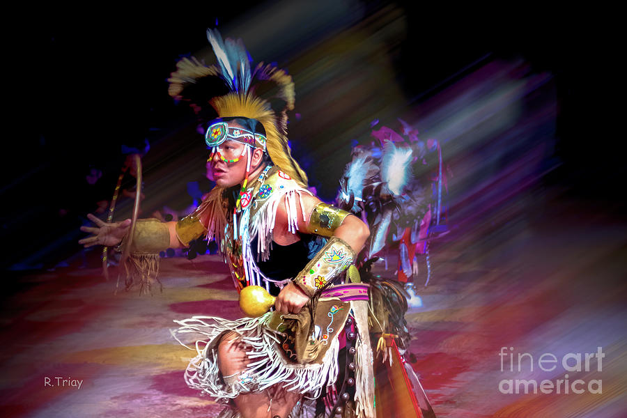 Native Indian Dancer 4 #2 Photograph by Rene Triay FineArt Photos