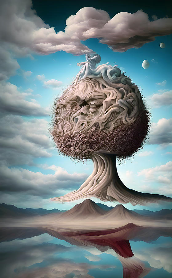 Surreal Art, Generative AI Illustration Digital Art by Miroslav Nemecek ...