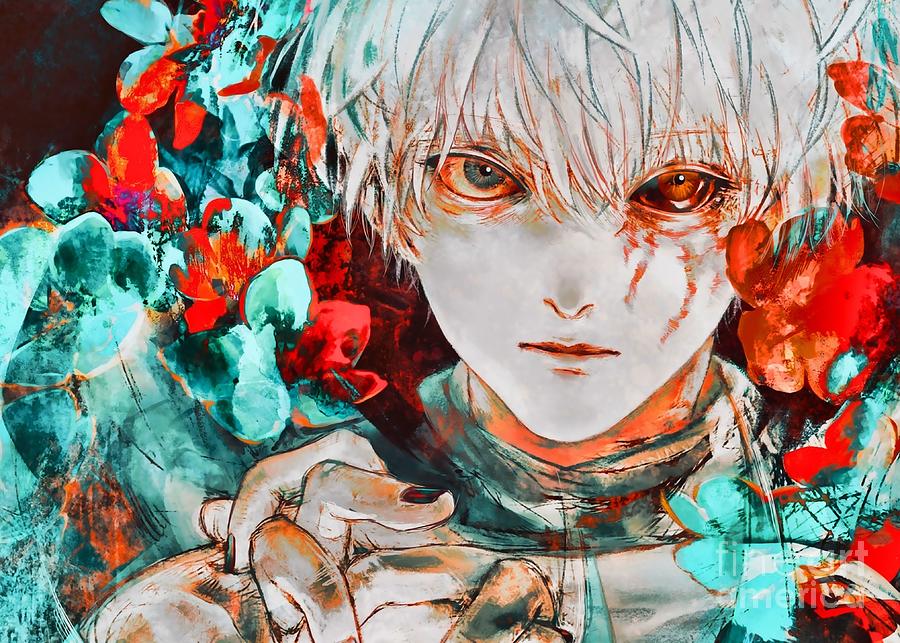 Tokyo Ghoul Digital Art by ArtSpace