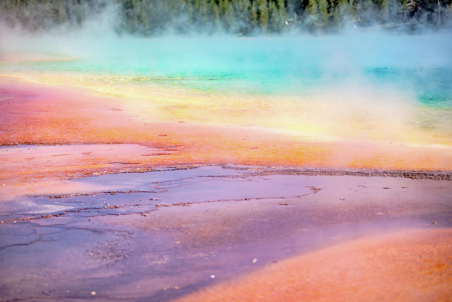Grand Prismatic Spring in Yellowstone National Park #64 Photograph by Alex Grichenko