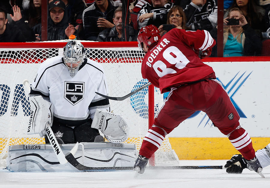 Los Angeles Kings v Arizona Coyotes #64 Photograph by Christian Petersen