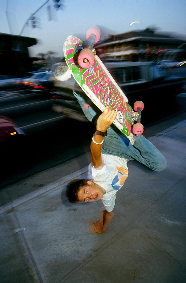 Vintage Skateboarding #64 Photograph by Doug Pensinger - Sport