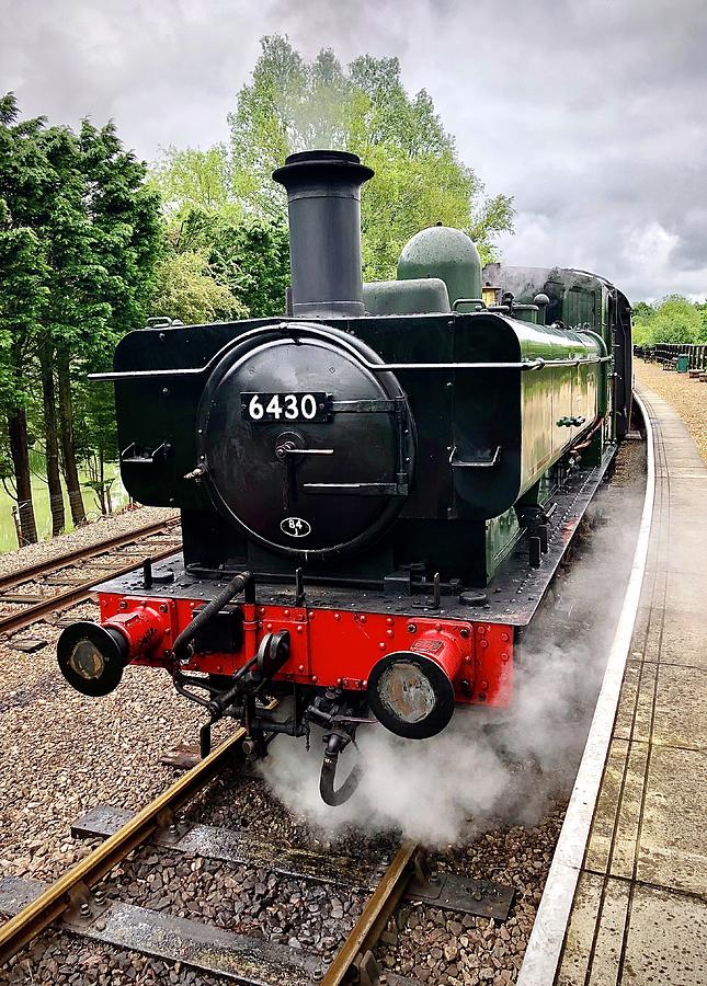 6430 Steam Locomotive in Steam Photograph by Gordon James
