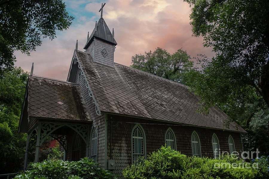 Church Memories - McClellanville - SC Photograph by Dale Powell