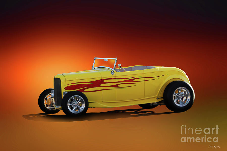 1932 Ford HiBoy Roadster #65 Photograph by Dave Koontz