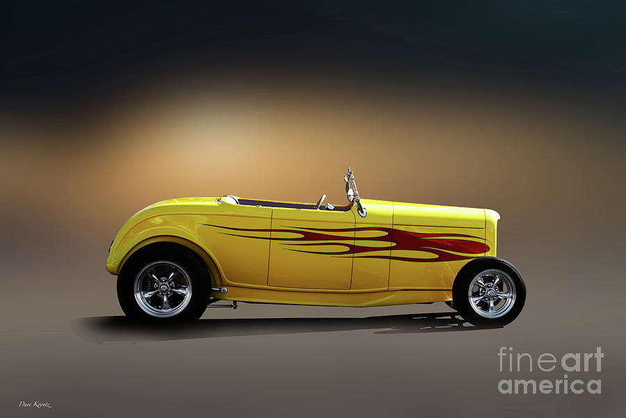 1932 Ford HiBoy Roadster #66 Photograph by Dave Koontz