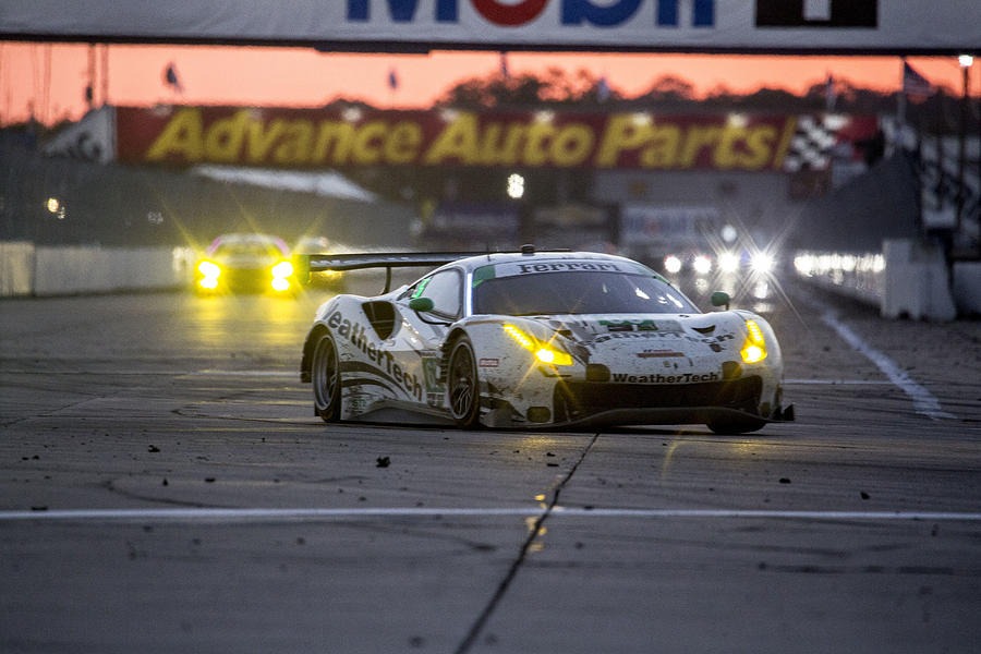 66th Annual Mobil 1 Twelve Hours of Sebring presented by Advance Auto Parts Photograph by Brian Cleary