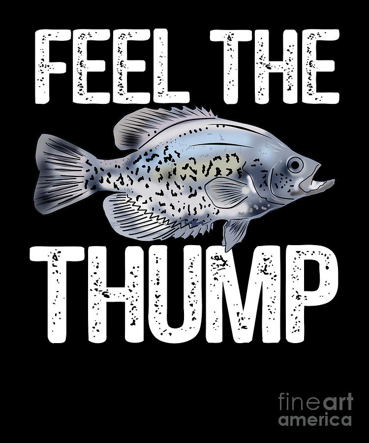 Feel The Thump Funny Walleye Fishing Fisherman Gift T-Shirt