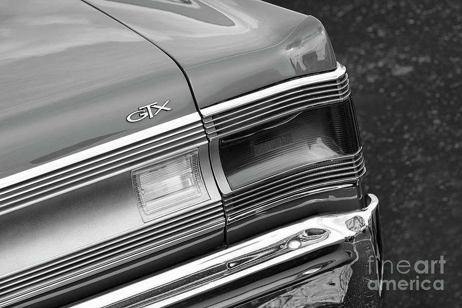 67 GTX Taillight #67 Photograph by Dennis Hedberg