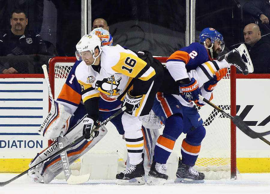 Pittsburgh Penguins v New York Islanders #67 Photograph by Bruce Bennett