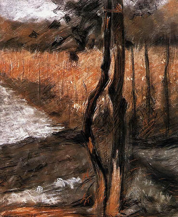 Nature Painting - Umberto Boccioni #67 by Umberto Boccioni
