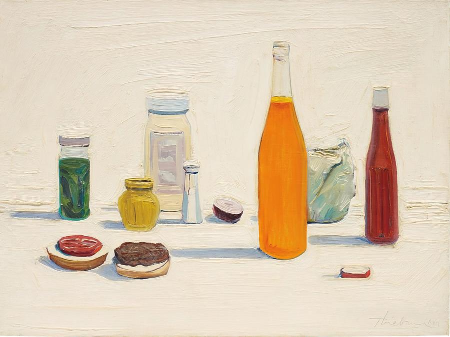 Wayne Thiebaud Painting by Wayne Thiebaud - Pixels