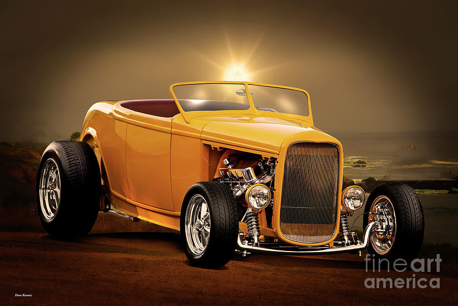 1932 Ford Roadster #68 Photograph by Dave Koontz