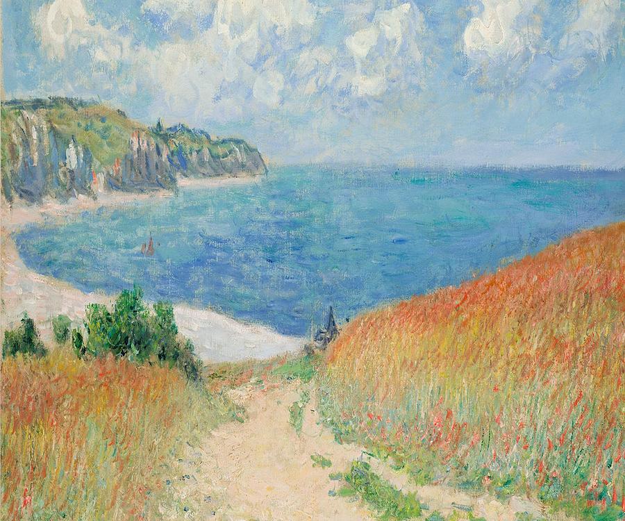 Claude Monet Painting by Mohamed Batni - Fine Art America