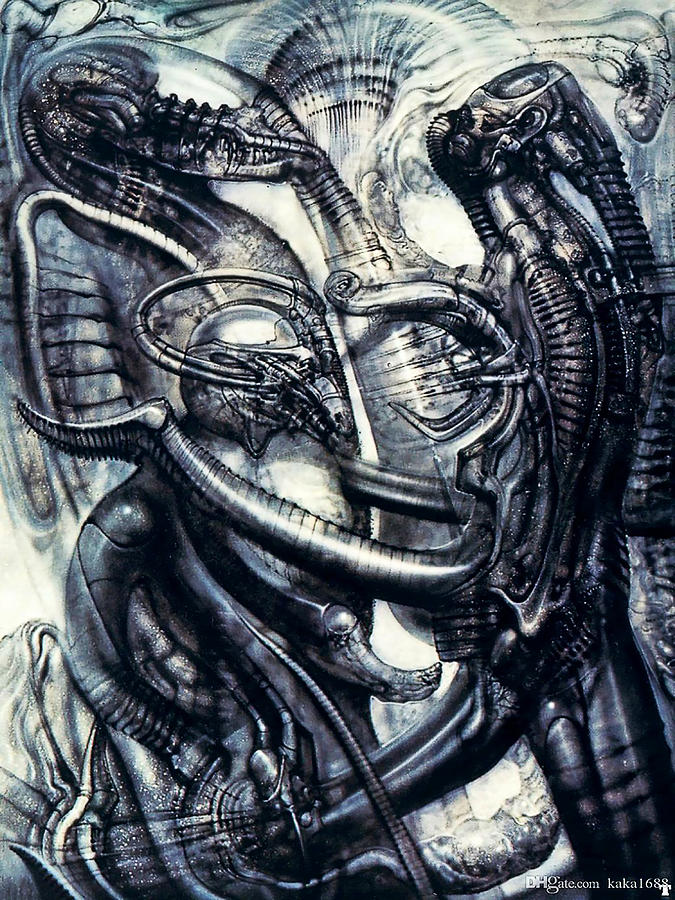 Hans Ruedi Giger Painting by Emma Ava - Fine Art America