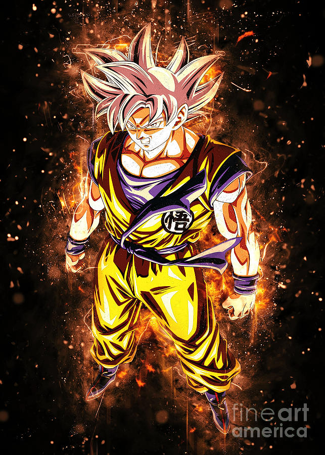 DBZ Super Saiyan Goku Art Wallpapers - Dragon Ball Wallpapers