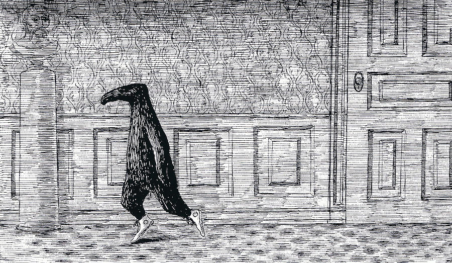 Edward Gorey Painting by Art one - Fine Art America