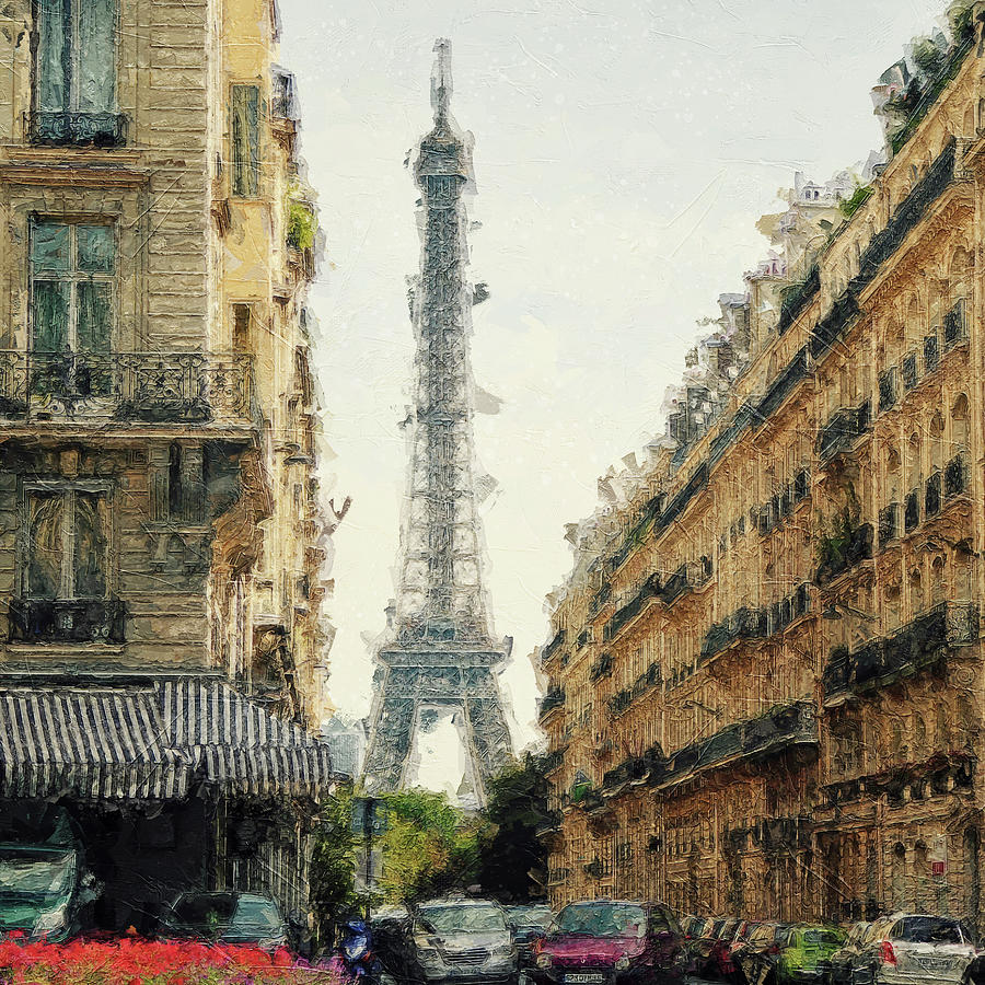 Paris is Forever #69 Digital Art by TintoDesigns