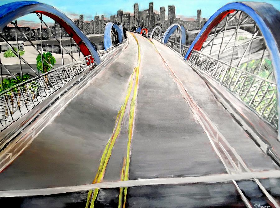 6th Street Bridge Painting