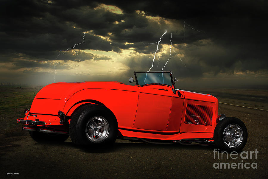 1932 Ford Classic Hot Rod Roadster #7 Photograph by Dave Koontz