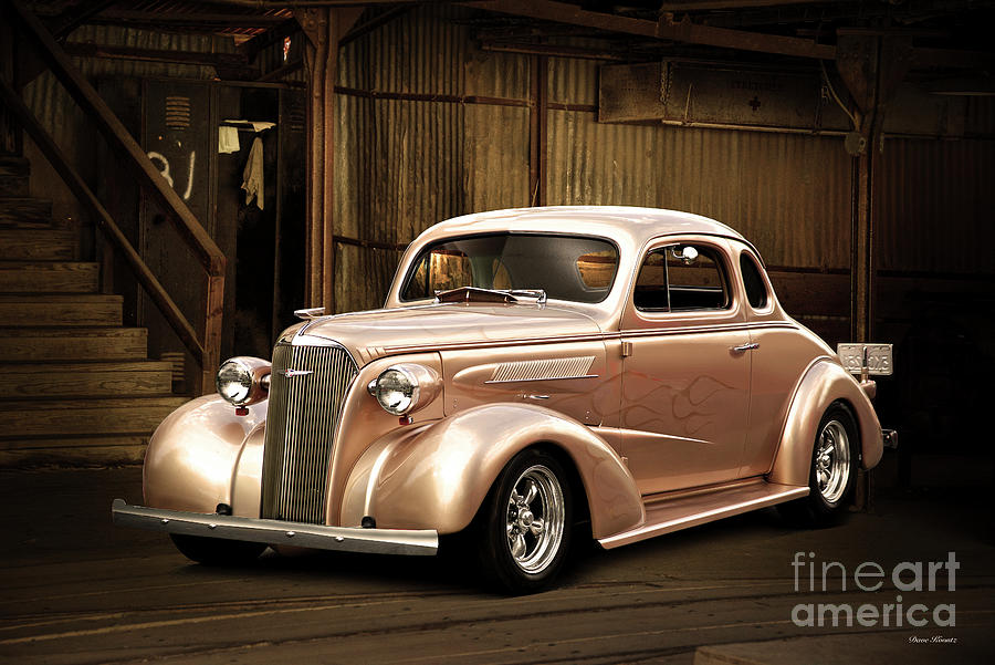 1937 Chevrolet Master Deluxe Coupe Photograph by Dave Koontz
