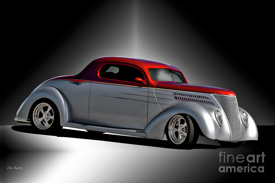 1937 Ford Deluxe Coupe Photograph by Dave Koontz - Pixels