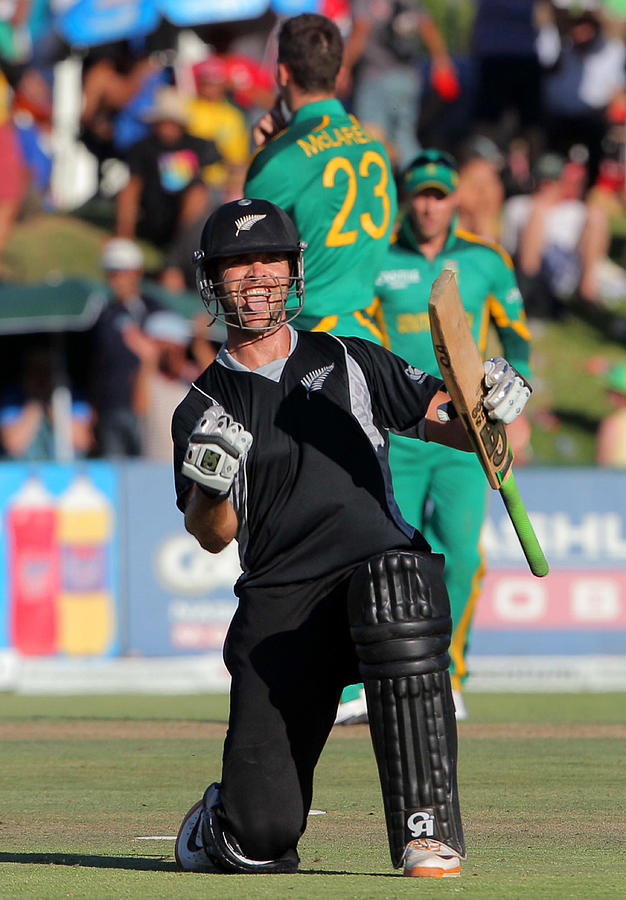 1st ODI: South Africa v New Zealand #7 Photograph by Gallo Images