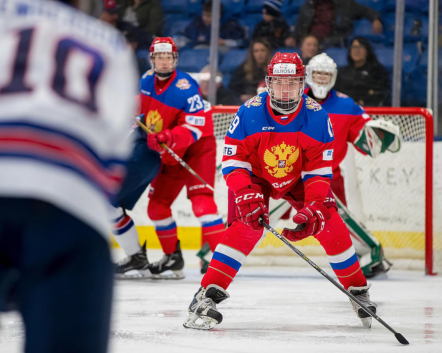 2018 Under-18 Five Nations Tournament - Russia v USA #7 Photograph by Dave Reginek