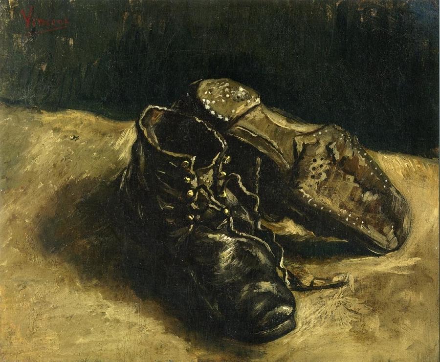 A Pair Of Shoes - VVG Painting by The GYPSY and Mad Hatter
