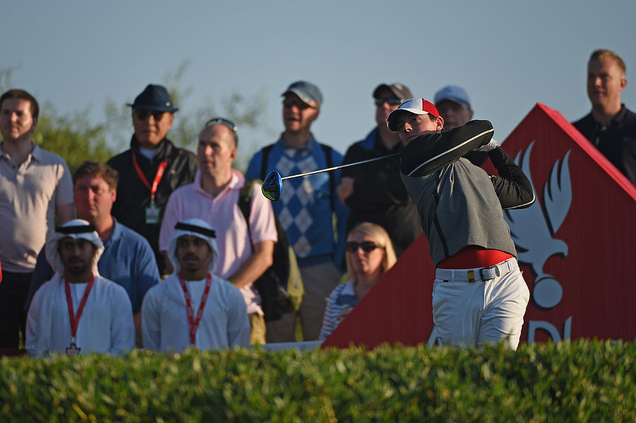 Abu Dhabi HSBC Golf Championship - Day One #7 Photograph by Ross Kinnaird