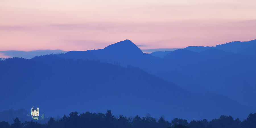 Alpine sunrise #7 Photograph by Ian Middleton