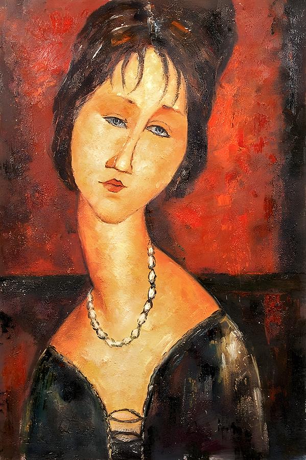 Amedeo Modigliani Painting by Itsme Art - Fine Art America