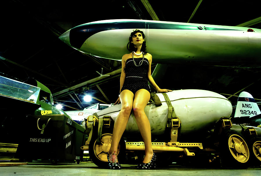 Ameican Air Power Museum, Pin Up and Airplanes #7 Photograph by Eugene Nikiforov