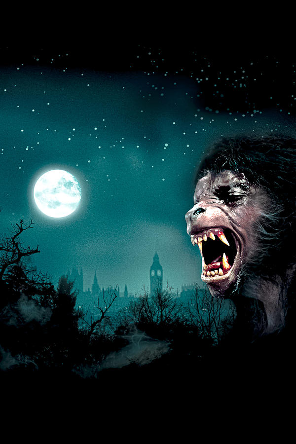 An American Werewolf in London 1981 Digital Art by Geek N Rock - Pixels
