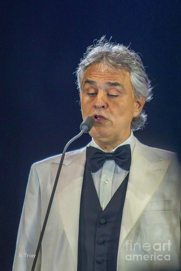 Andrea Bocelli in Concert #5 Photograph by Rene Triay FineArt Photos
