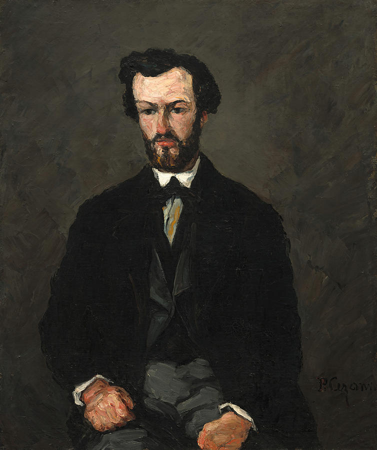 Paul Cezanne Painting -  Antony Valabregue #7 by Paul Cezanne