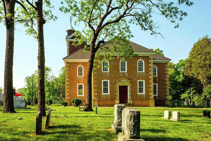 Architecture Photograph - Aquia Episcopal Church #7 by Mark Summerfield Architecture Photograph - Aquia Episcopal Church #7 by Mark Summerfield