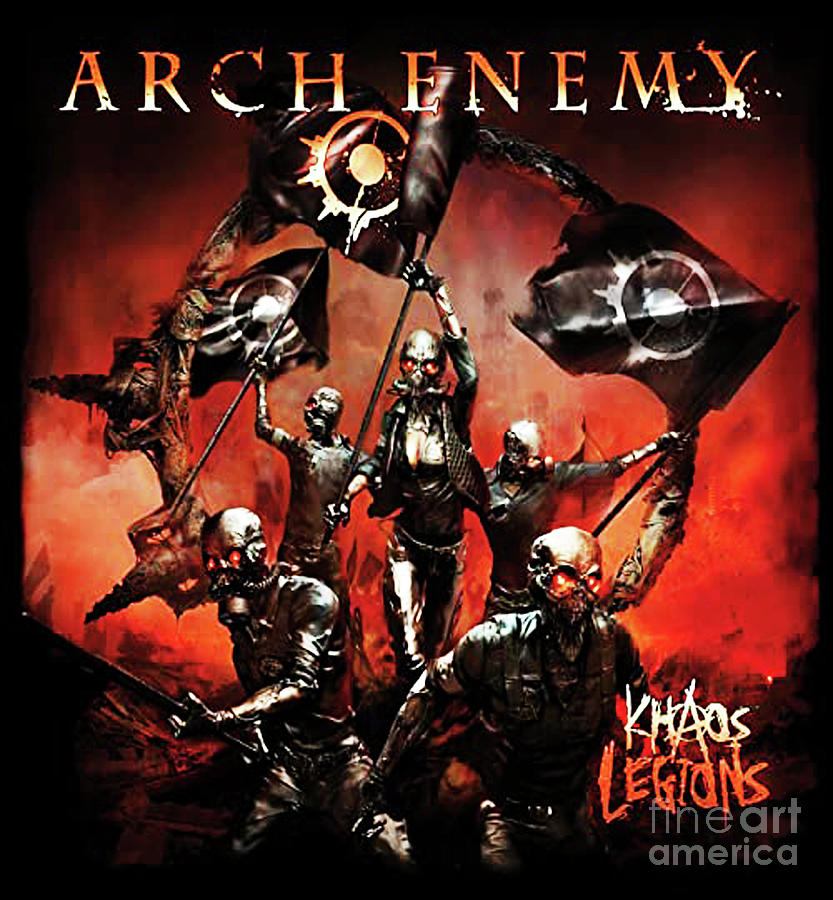 Arch Enemy Digital Art by Jonatan Luis - Fine Art America