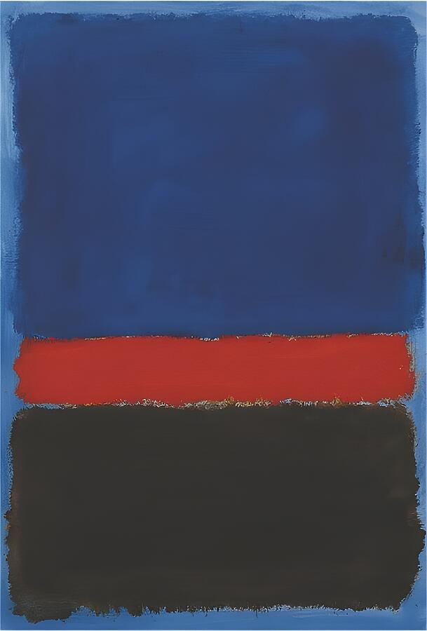 Abstract Painting - Artwork By Mark Rothko, Expressionism, Colors #7 by Mark Rothko