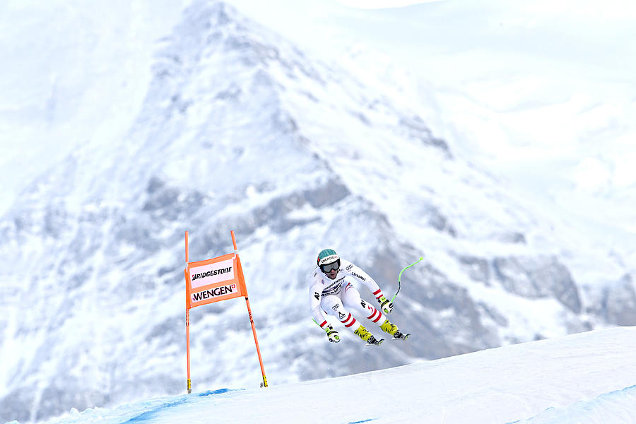 Audi FIS Alpine Ski World Cup - Mens Combined #7 Photograph by Alain Grosclaude/Agence Zoom