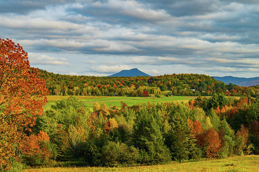 Autumn scene in Vermont #10 Photograph by Ann Moore