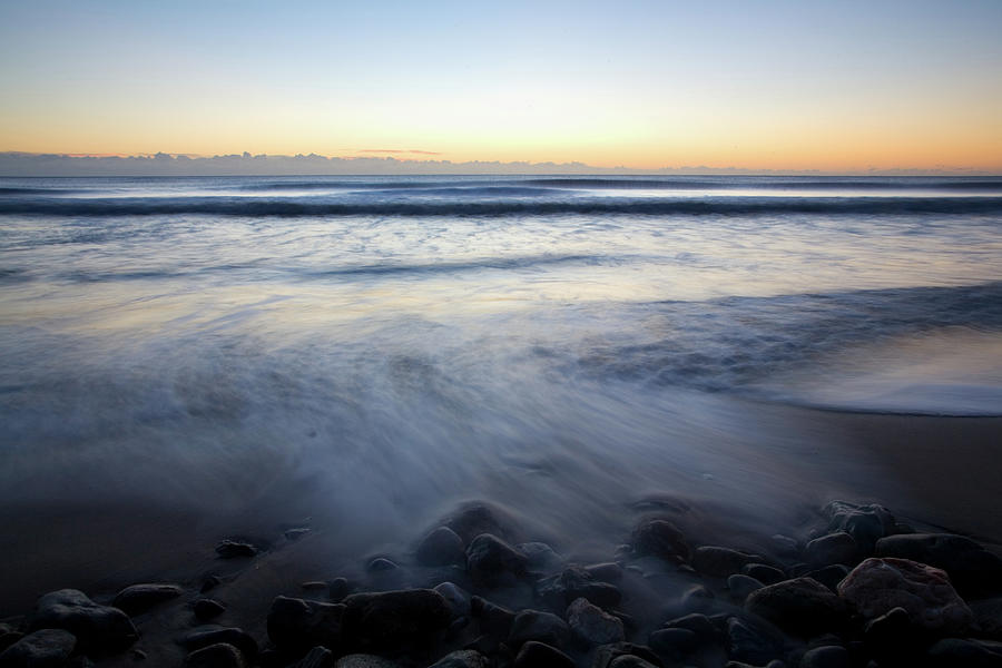 Ballynaclash beach at dawn #7 Photograph by Ian Middleton
