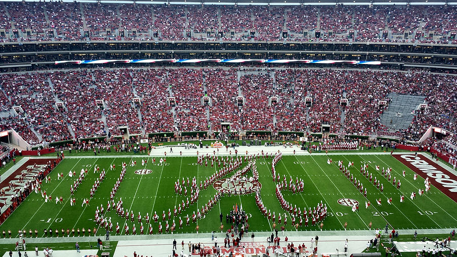 Bama Script A #7 Photograph by Kenny Glover