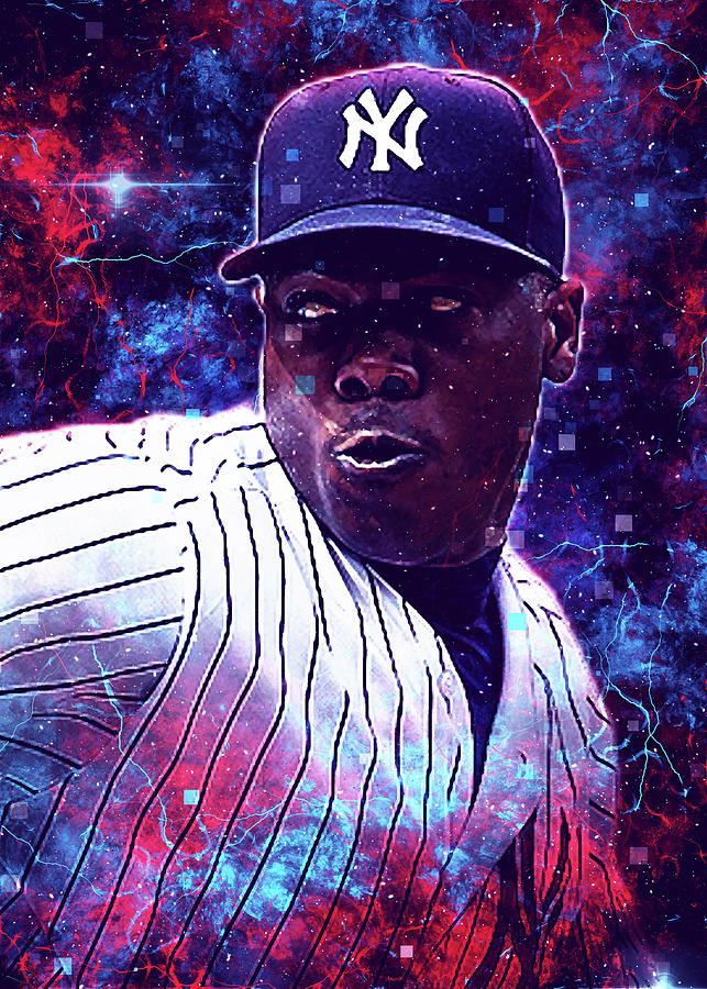 MLB Baseball Aroldischapman Aroldis Chapman Aroldis Chapman New York  Yankees Newyorkyankees Digital Art by Wrenn Huber - Pixels