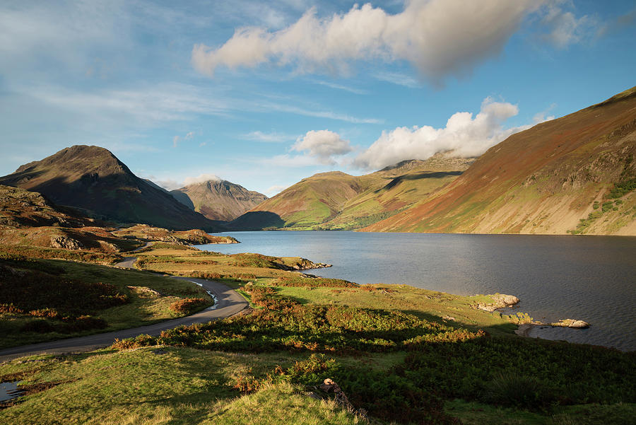 Beautiful late Summer landscape image of Wasdale Valley in Lake ...