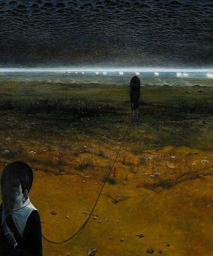 Beksinski #7 Digital Art by Hamza Hamim - Fine Art America