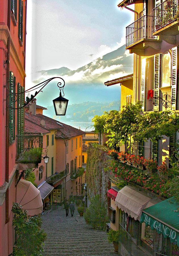 Bellagio Lake Como #7 Photograph by Michael Morris - Fine Art America